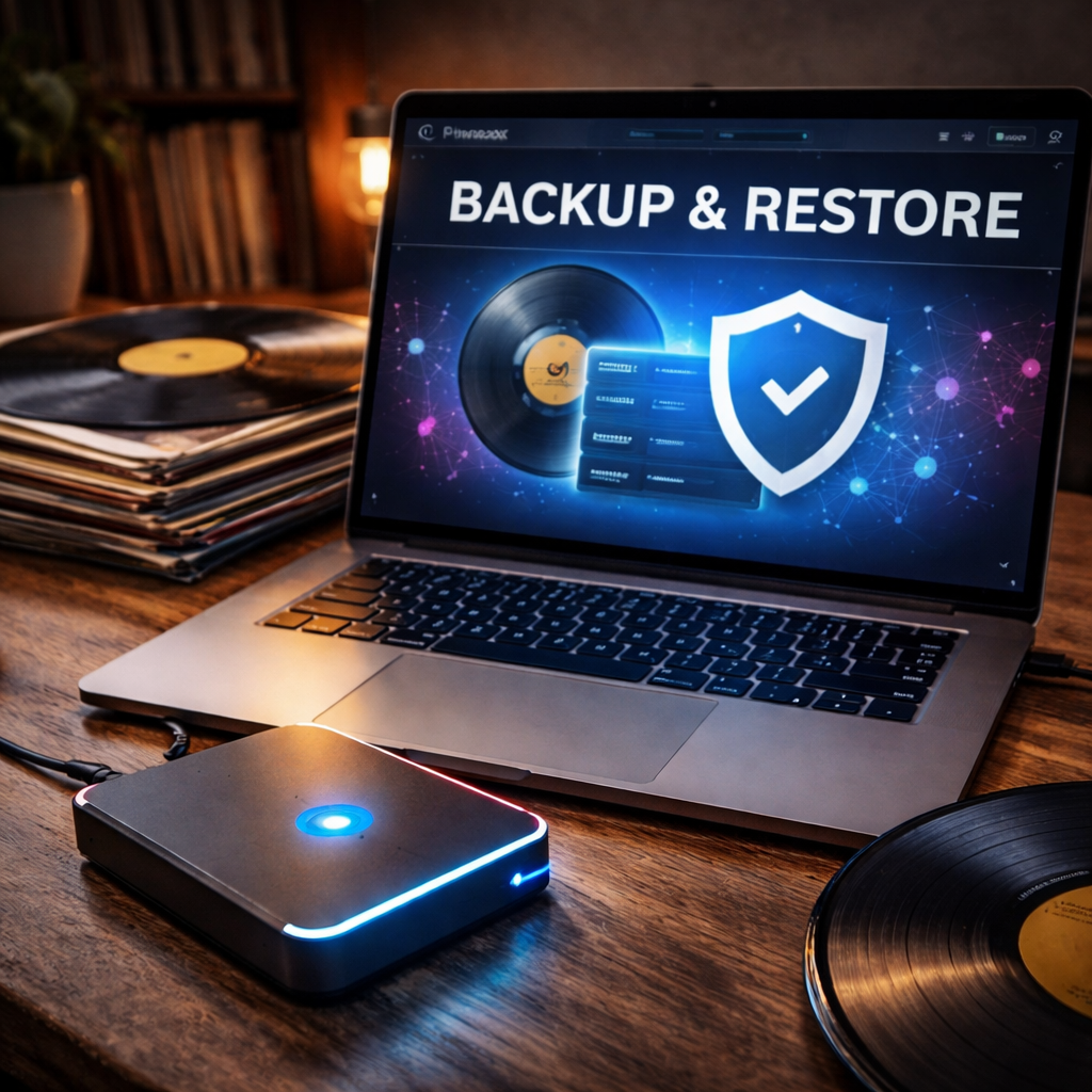 Backup & Restore Your Phonox Collection